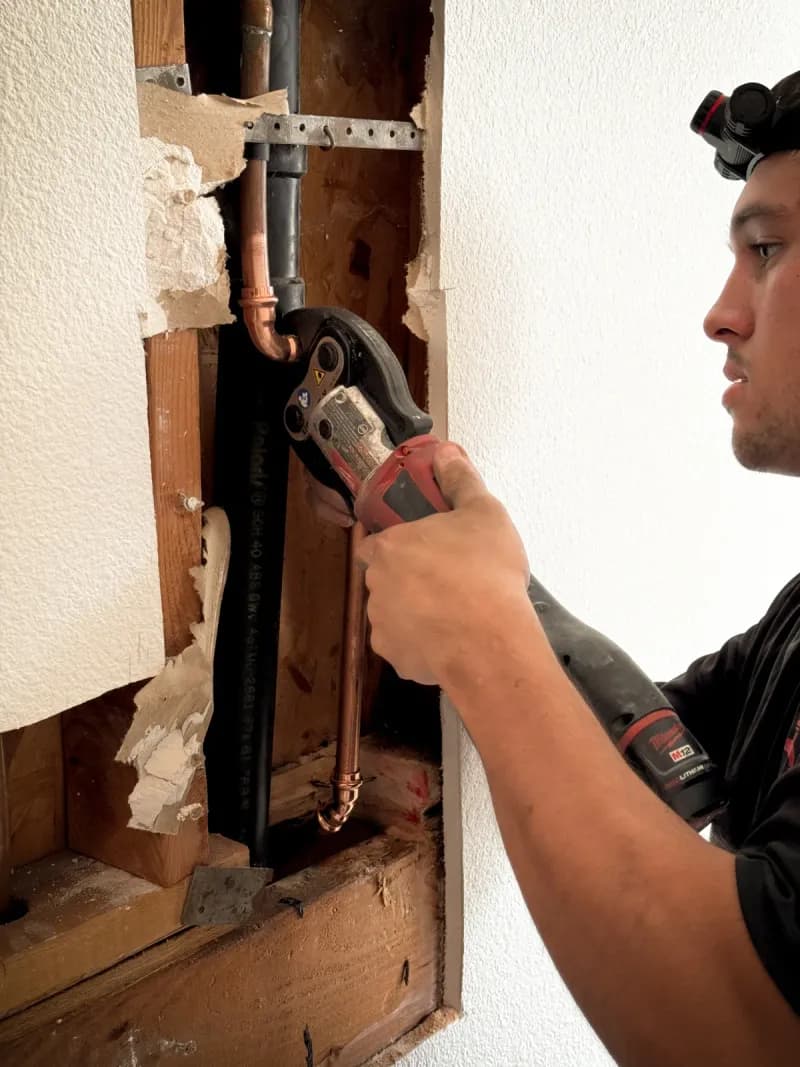 Copper pipe replacement Ontario CA - Regal Plumbing & Rooter